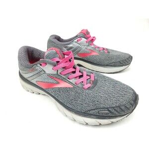 Brooks Adrenaline GTS 18 Gray/pink - 1202681B079 Womens Size 10 Running